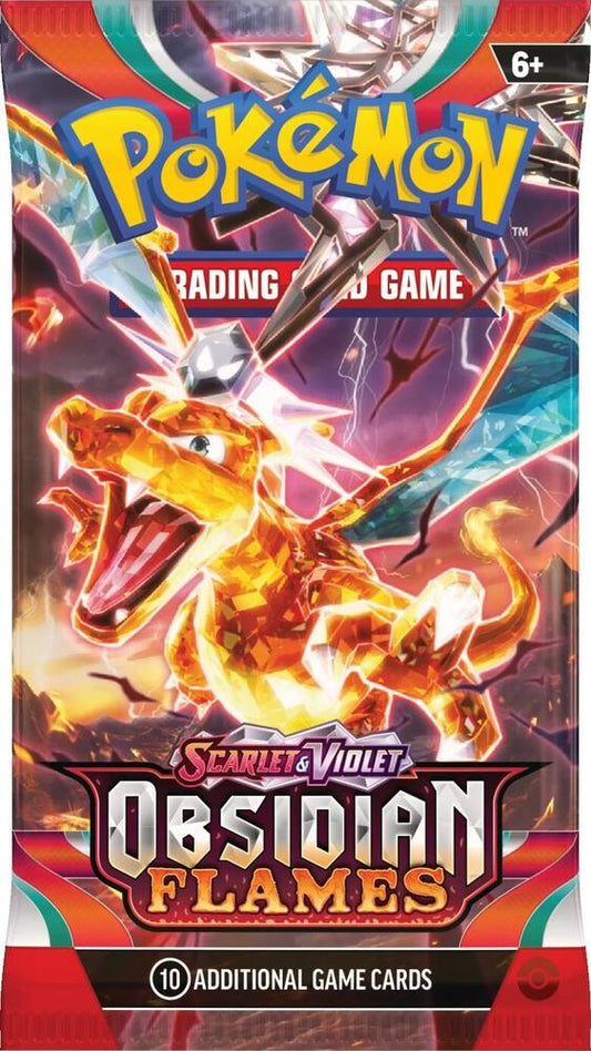 Obsidian Flames Loose Booster Pack