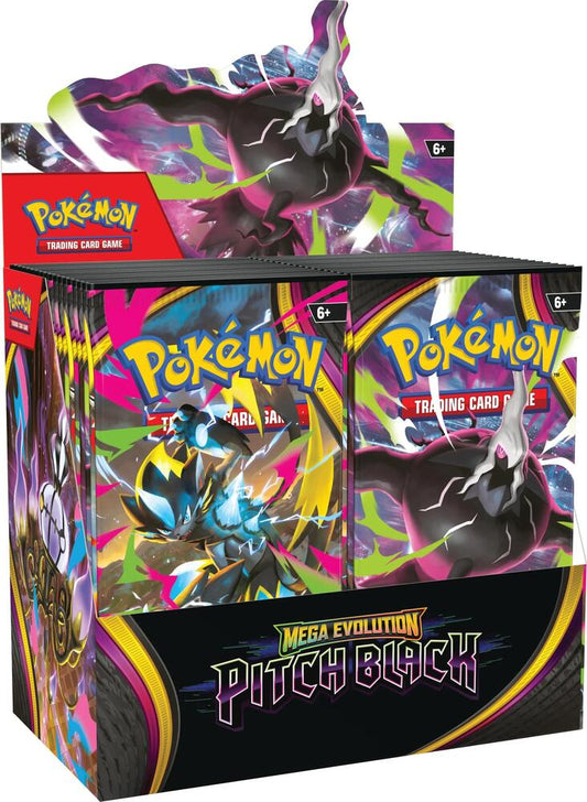 Pokémon trading card game packaging with colorful design