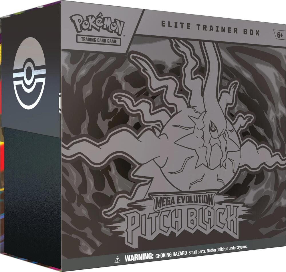 Pokémon Elite Trainer Box with Mega Evolution darkrai design