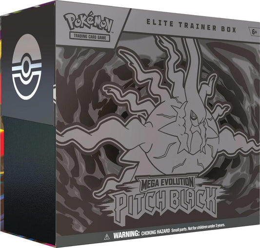 Pokémon Elite Trainer Box with Mega Evolution darkrai design